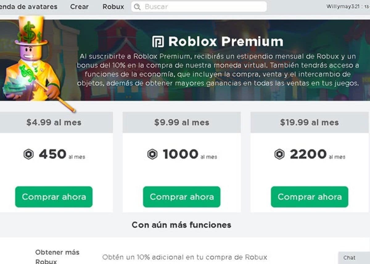 descubre cuantos robux obtienes por ser miembro premium en roblox